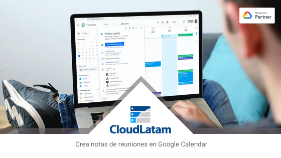 Crea notas de reuniones en Google Calendar