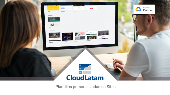Plantillas personalizadas en Sites