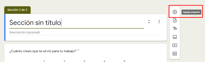 Inserta saltos de página en formularios largos
