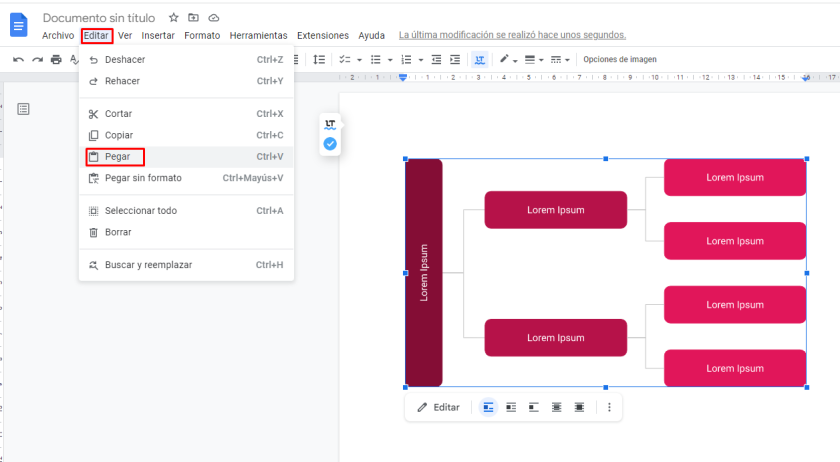 Añade diagramas de flujo y gráficos a los archivos