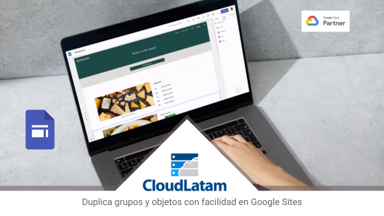 Duplica grupos y objetos con facilidad en Google Sites