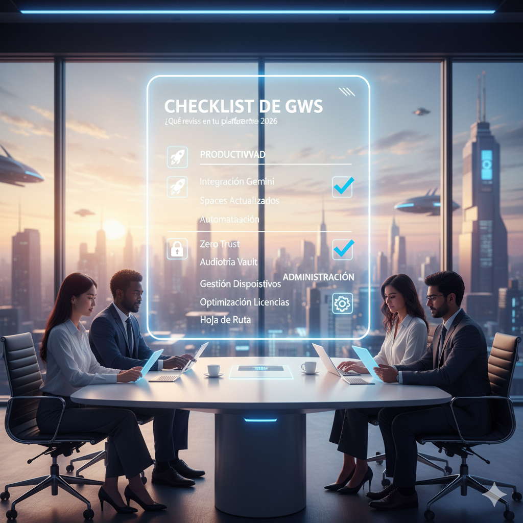 Checklist de GWS: ¿Qué revisar en tu plataforma antes de 2026?